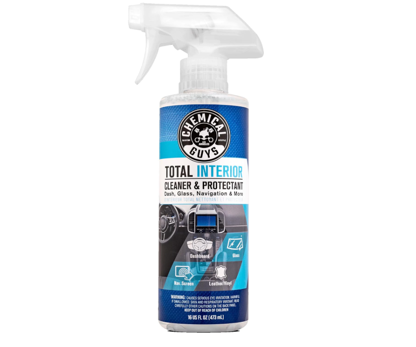 Interior Cleaner & Protectant Interior Cleaner, Cleans & Protects Leather, Vinyl, Plastic, Rubber, Glass with a Streak-Free Finish — Cars, Trucks, SUVs, RVs, 16 oz